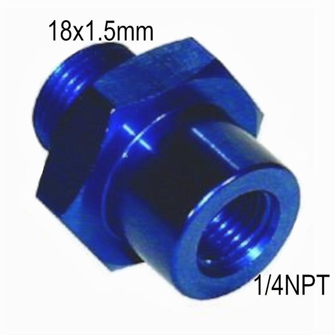 Hovedbilde Bensin fitting, Multi inlet adapter 18x1.5, Bosch 044, ASA06
