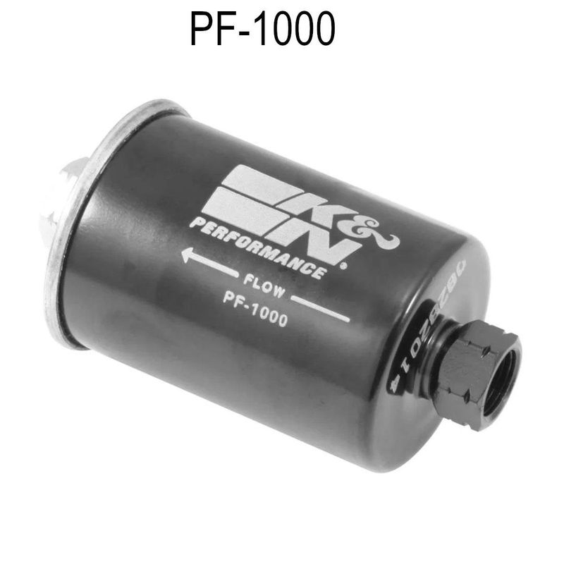 Bensinfilter, K&N, M16x1.50mm. Ø54mm, L109mm. PF-1000