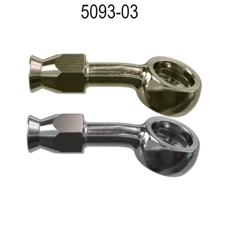 Goodridge fitting -3, banjo m/20' bøy lang, 5093-03-