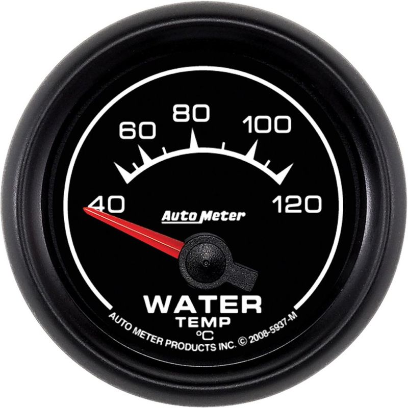 Vanntemp. instrument, Autometer ES 52mm, 40-120'