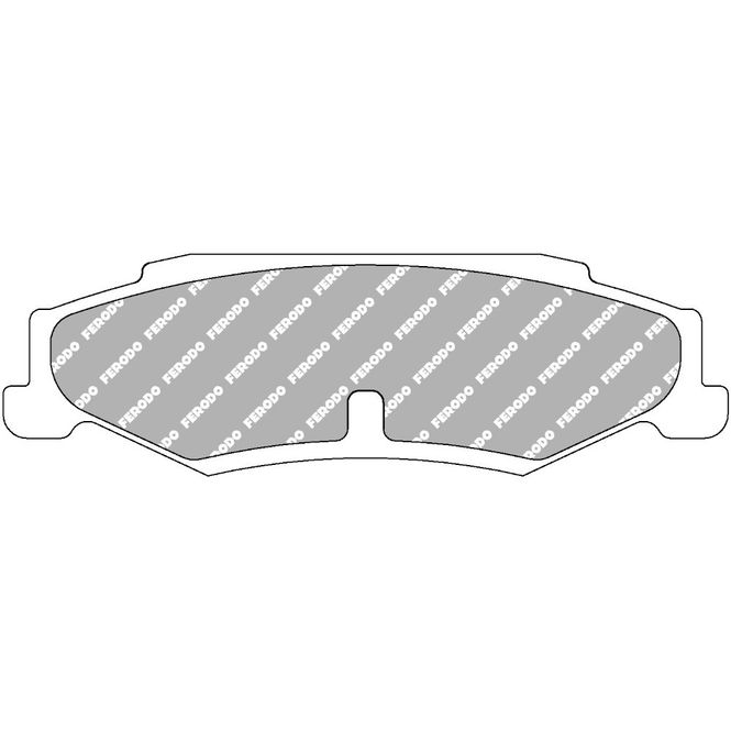 Hovedbilde Bremseklosser, Chevrolet, Wilwood, bak, Ferodo racing DS2500