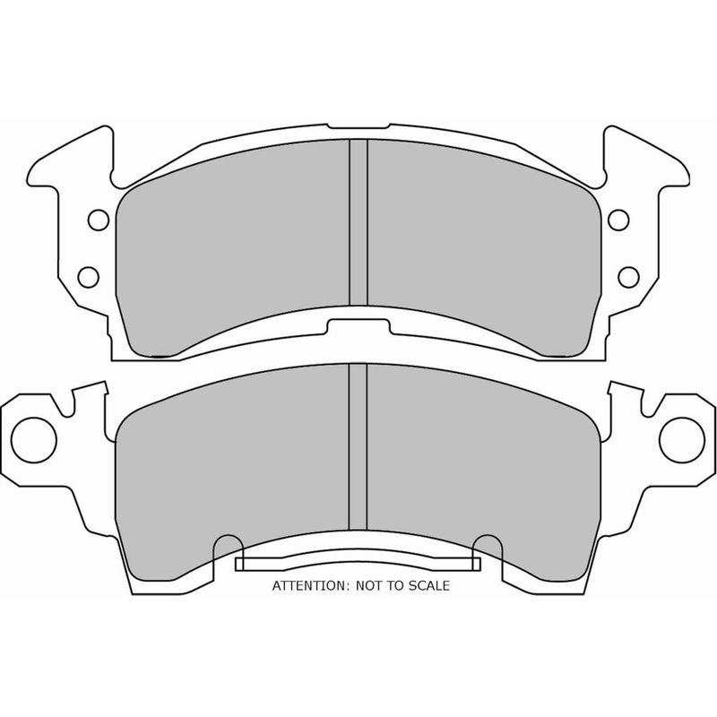 Bremseklosser, Racing, Ferodo racing DS3000, BRFRP3057R