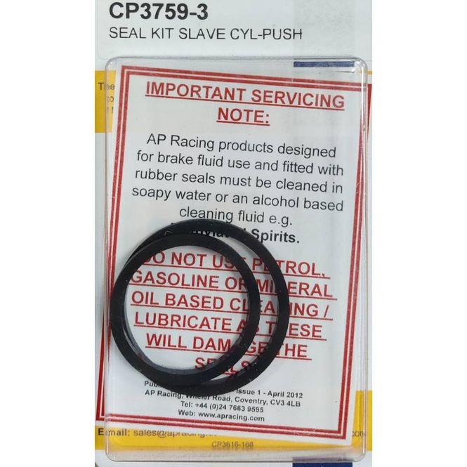 Hovedbilde Seal kit, Slave pumpe, Push, AP Racing. CP3759-3