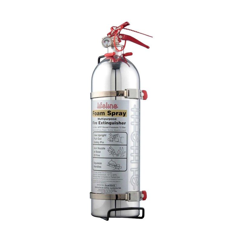 Lifeline skum håndslukker i aluminium, 1 liter. LIF201-101-001