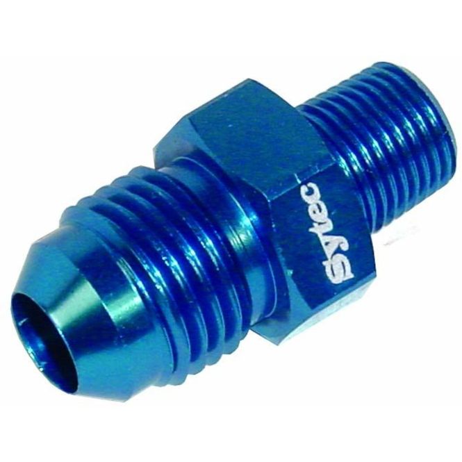 Hovedbilde Bensin fitting, 1/8Npt- AN6, blå
