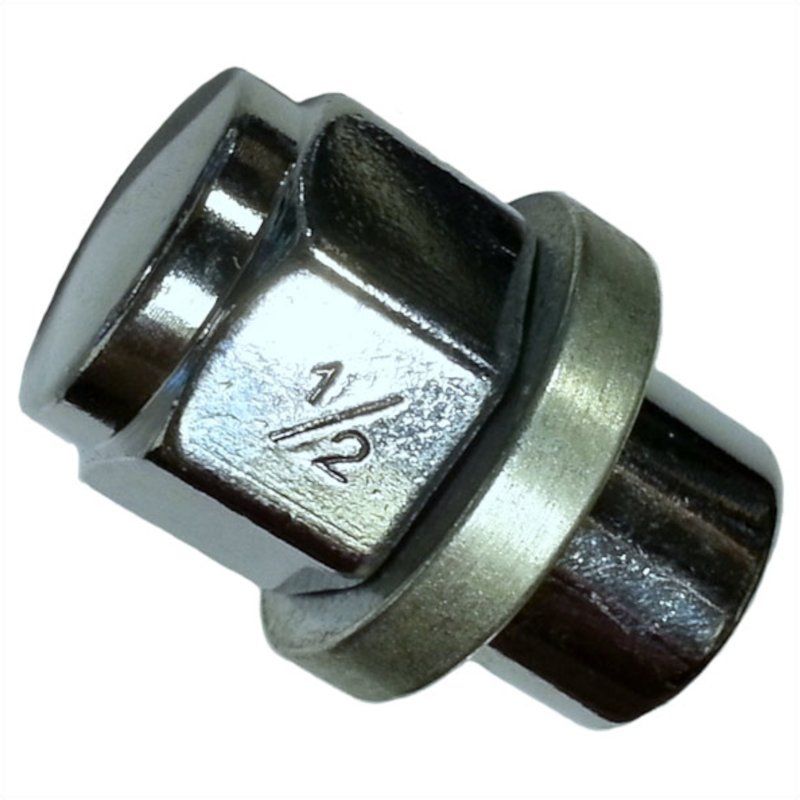 Hjulmutter, 1/2UNF, hylse Ø19mm, 1E, FGESN34
