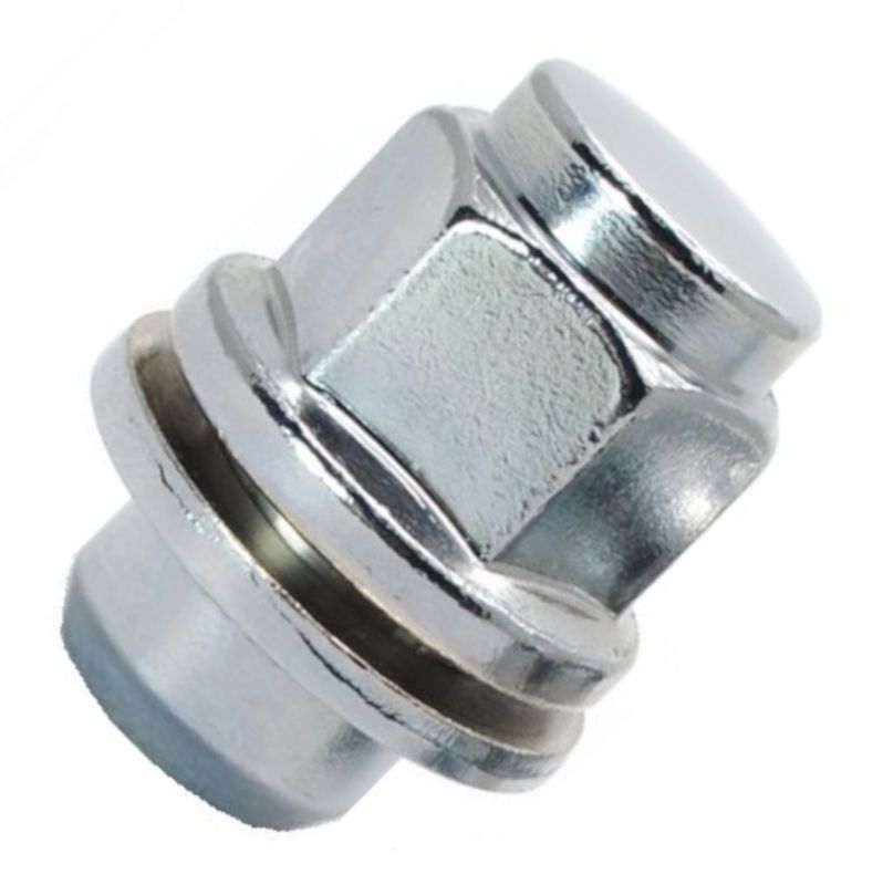 Hjulmutter, 12mm x 1.5 hylsemutter m/skive Mitsubishi/Toyota