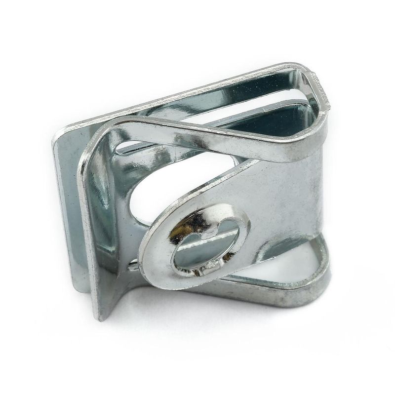 Bakplate clip-on m/6mm for 1/4 turn hurtiglås