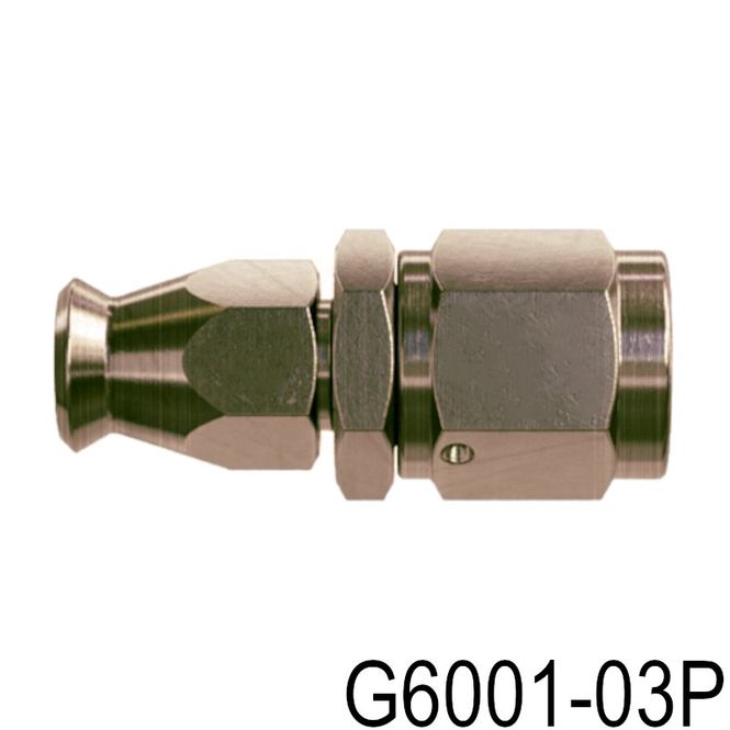 Hovedbilde Goodridge fitting -3 UNF, hunn m/svivel, G6001-03P