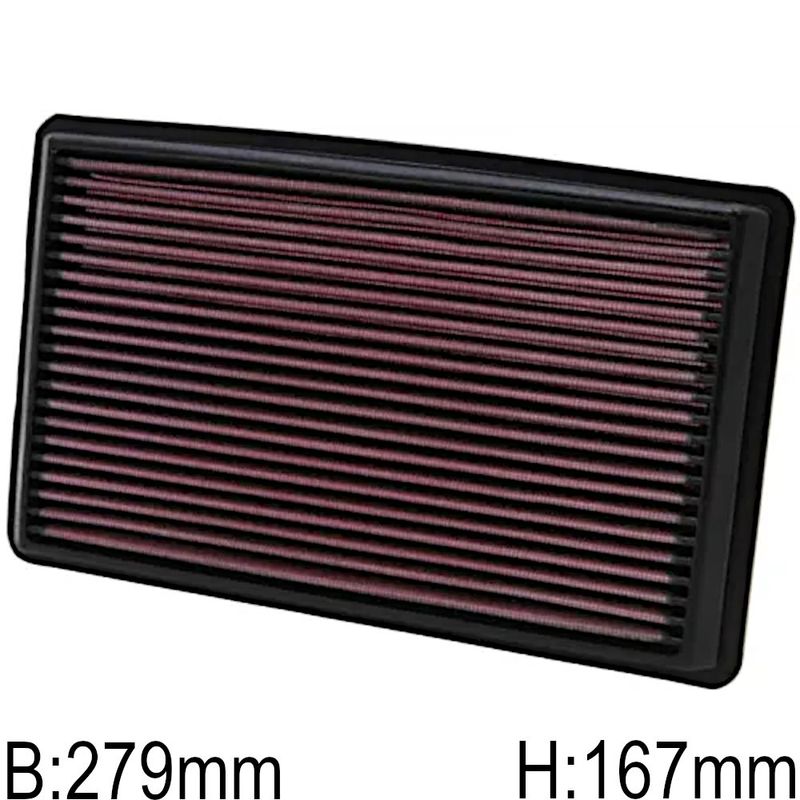 Luftfilter, innsats, Subaru Impreza WRX STI, Forester. 33-2232