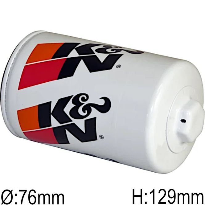 Hovedbilde Oljefilter, K&N, 3/4-16, Ø76mm, H129mm. HP-2009