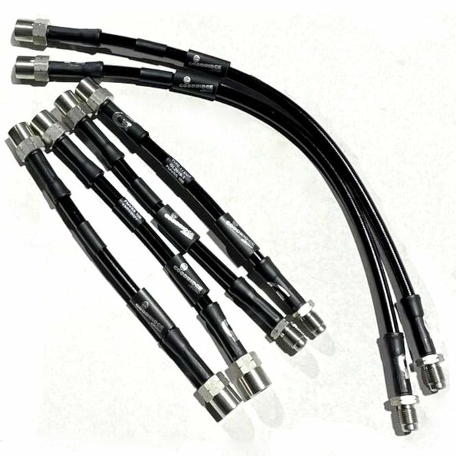 Hovedbilde Bremseslangesett, BMW E90-E93 M3, Rustfritt. SBW0260-06C