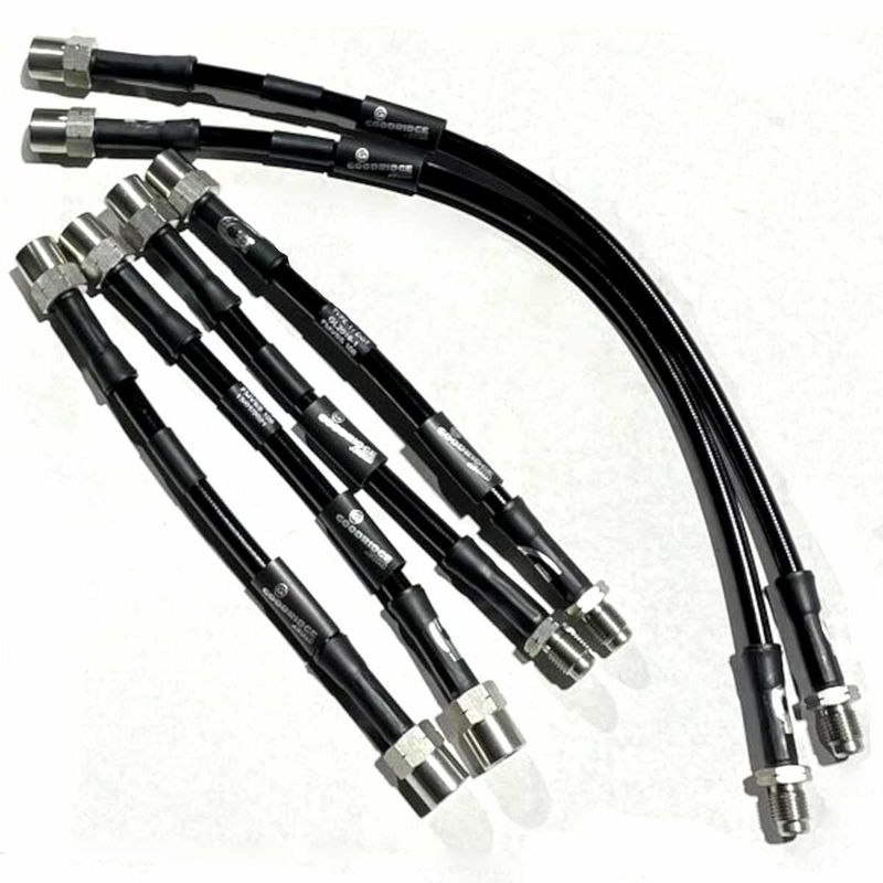 Bremseslangesett, BMW E90-E93 M3, Rustfritt. SBW0260-06C