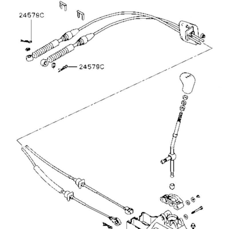 Låsesplint gearwire, E4-E9