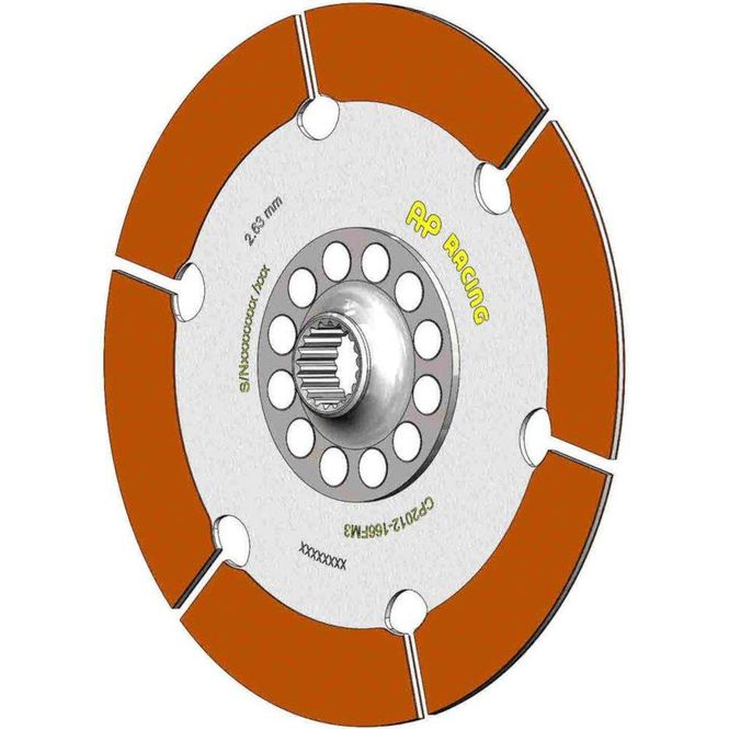 Hovedbilde Clutchplate, Sinter, 184mm. 1.16"x26T. CP2012-171FM3