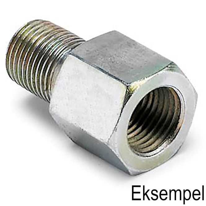 Hovedbilde Stack Adapter, 1/8 BSP hann til 1/8 NPTF adapter. ST154016