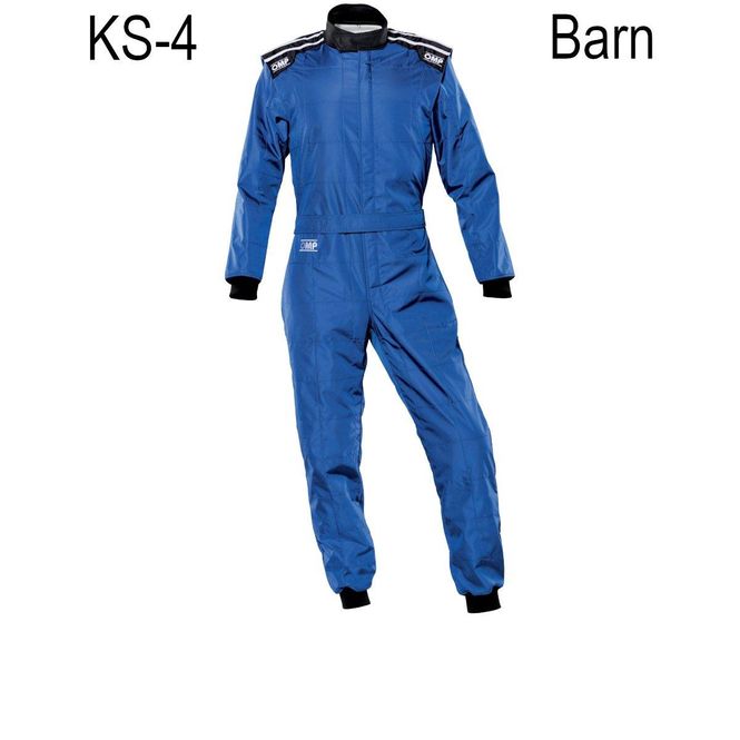 Hovedbilde Karting KS-4 kjøredress, Blå, Barn, str. 120-150cm. 1728-AK1-041