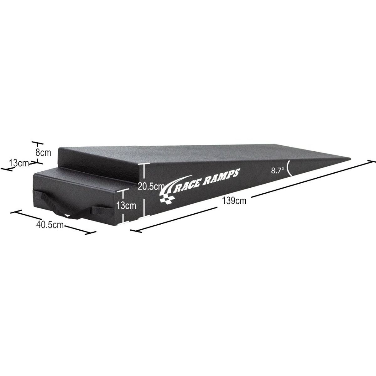 Race Ramps Trailer Ramps 139cm lange, 20cm høye, (2 stk)