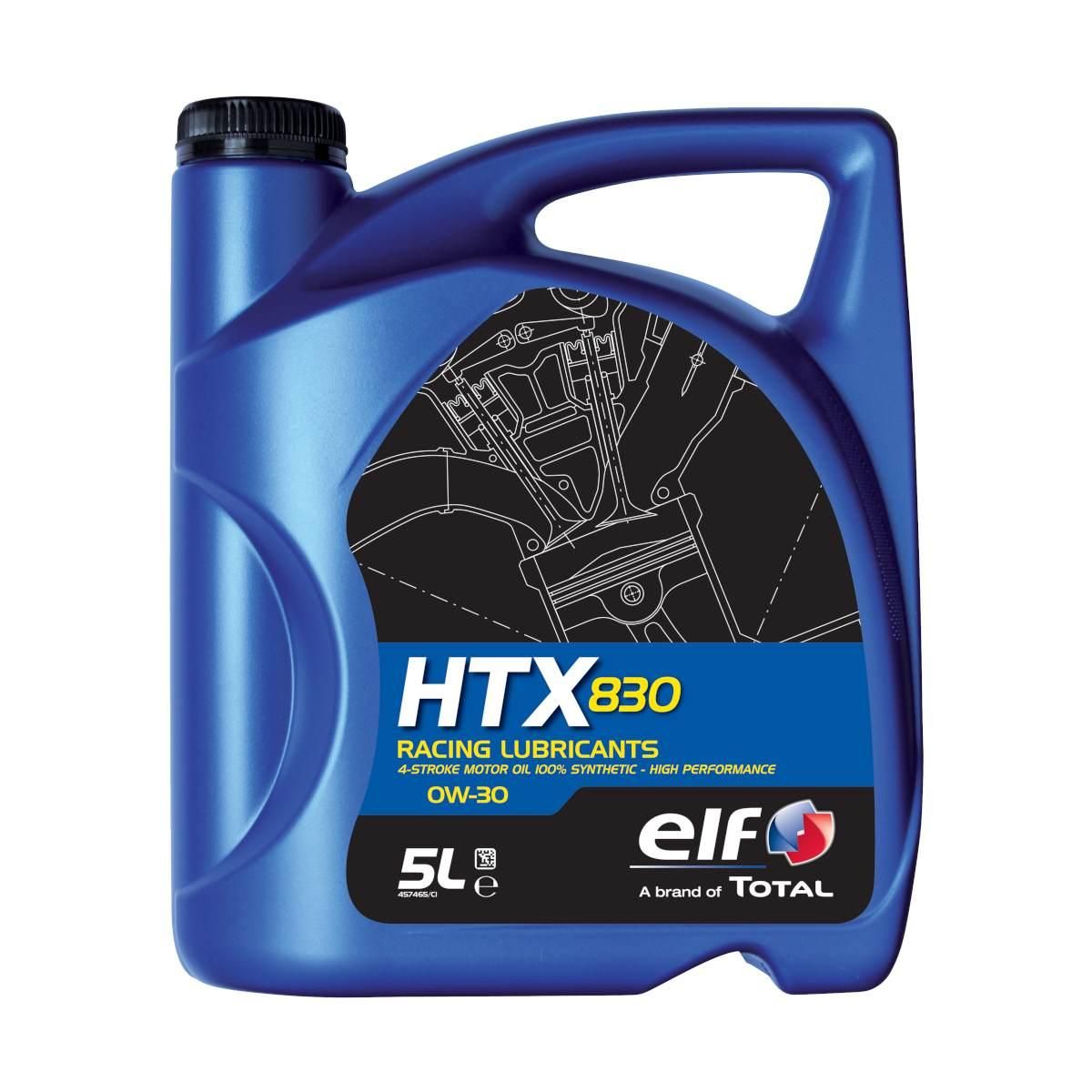Elf syntetisk racing motorolje, 0W30, 5 liter, HTX830-5