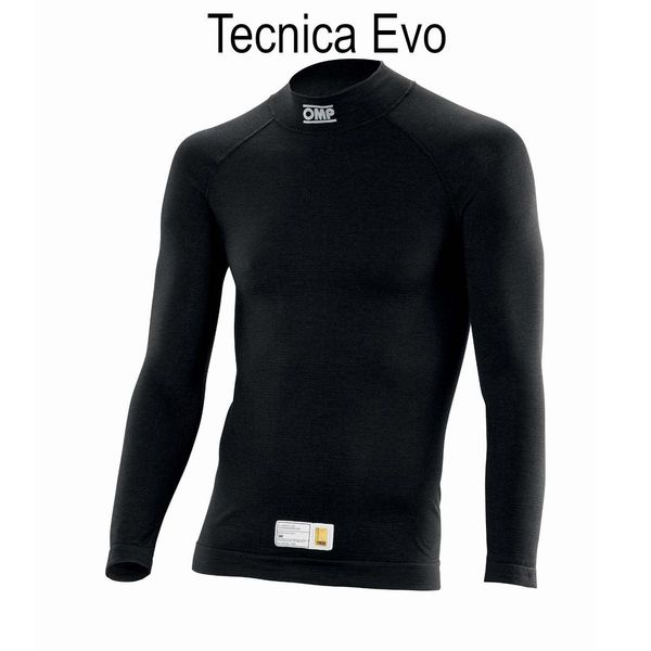 Hovedbilde OMP Tecnica Evo genser svart. Str XS til XXL, IE0-0795-A01-071-