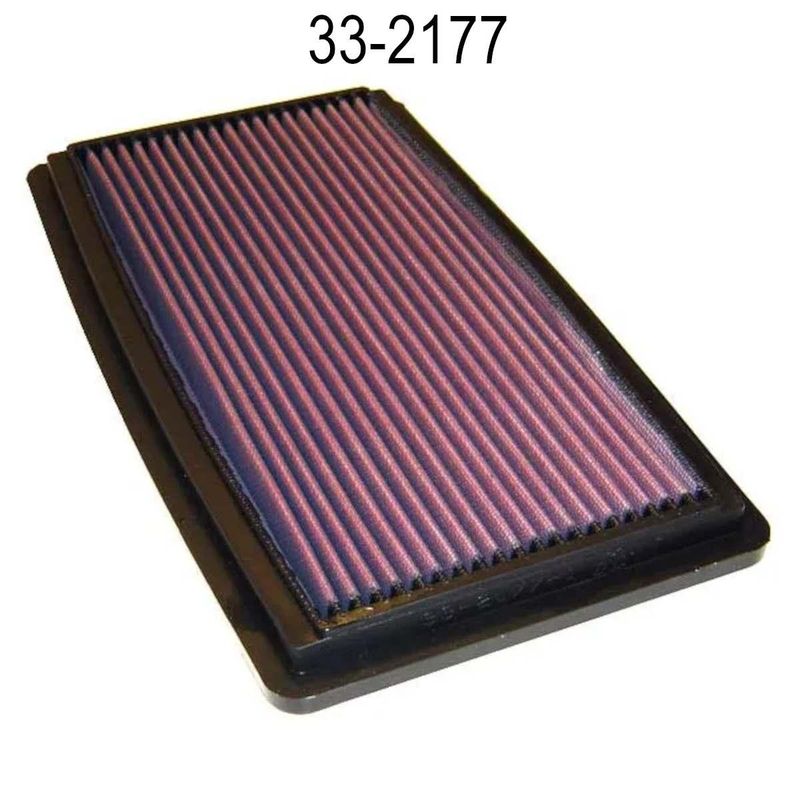 Luftfilter, K&N innsats, Mazda MPV II, 626 V, 1998-2006, 33-2177