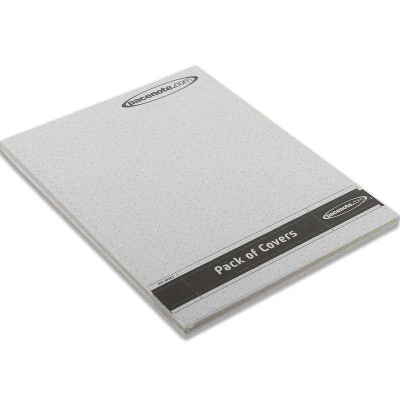 Cover (omslag) til A4 Notebok Pacenote