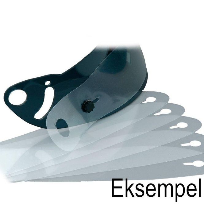 Hovedbilde Hjelm, OMP visir, tear off 5 stk.