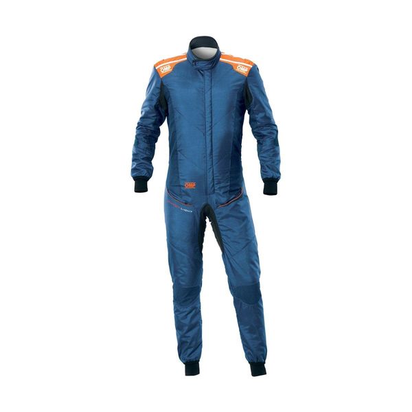 Hovedbilde OMP, TECNICA SUPER LIGHT, Kjøredress, Blå/Orange. 1870-A01-249-