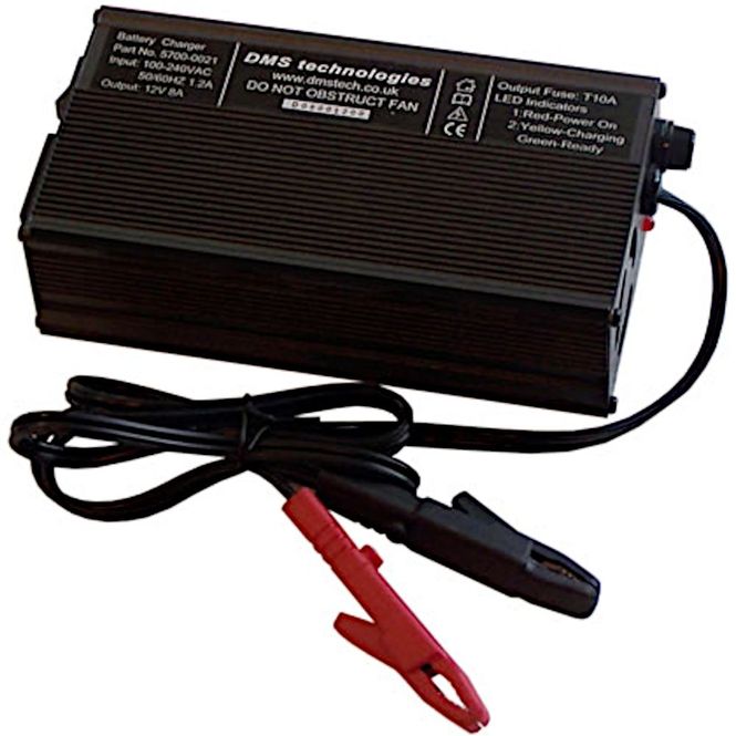Hovedbilde Batterilader, Varley RED TOP 12V 8A 3-step lader